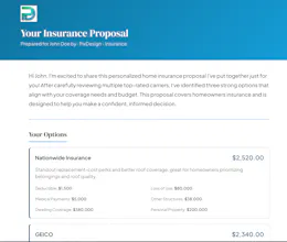 ClearQuote — AI Insurance Proposals gallery image