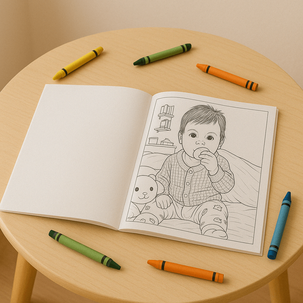 وسائط Everfold - تحويل ذكرياتك المفضلة إلى كتب التلوين 1