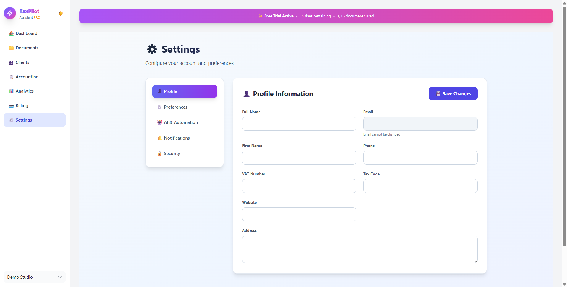 TaxPilot gallery image