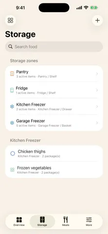 PantryGrid: Home Food Map gallery image