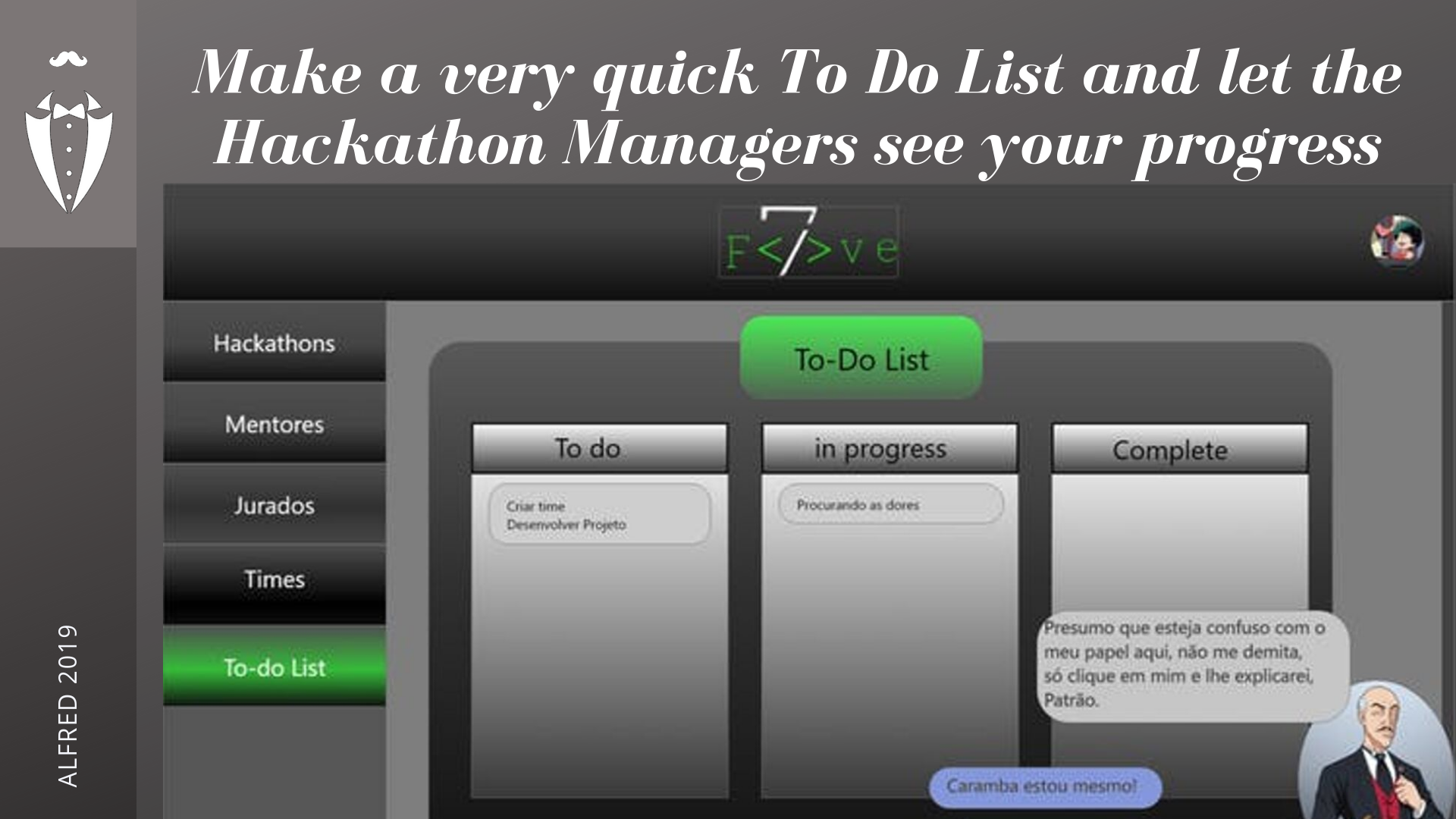 TheButler Hackathon Management Platform gallery image