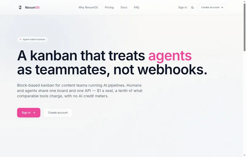 NovumOS screenshot 3