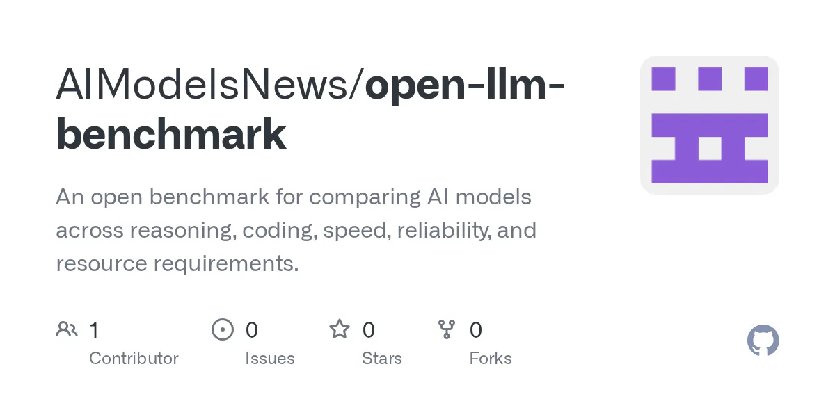 Open LLM Benchmark gallery image