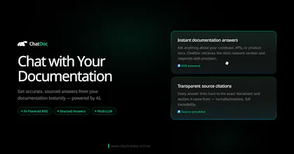 TheChatDoc Chat with your docs instantly gallery image