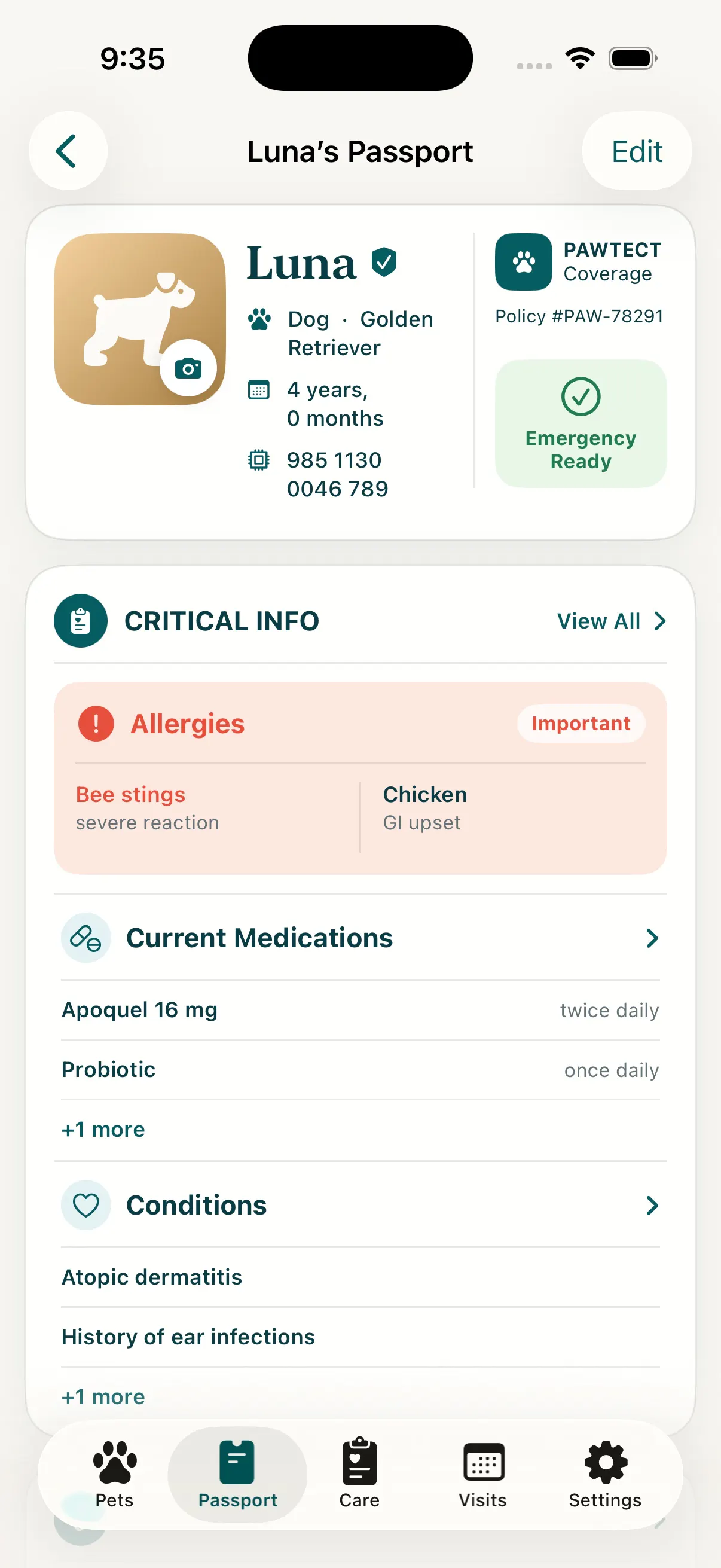 Pawfolio Pet Health Records gallery image