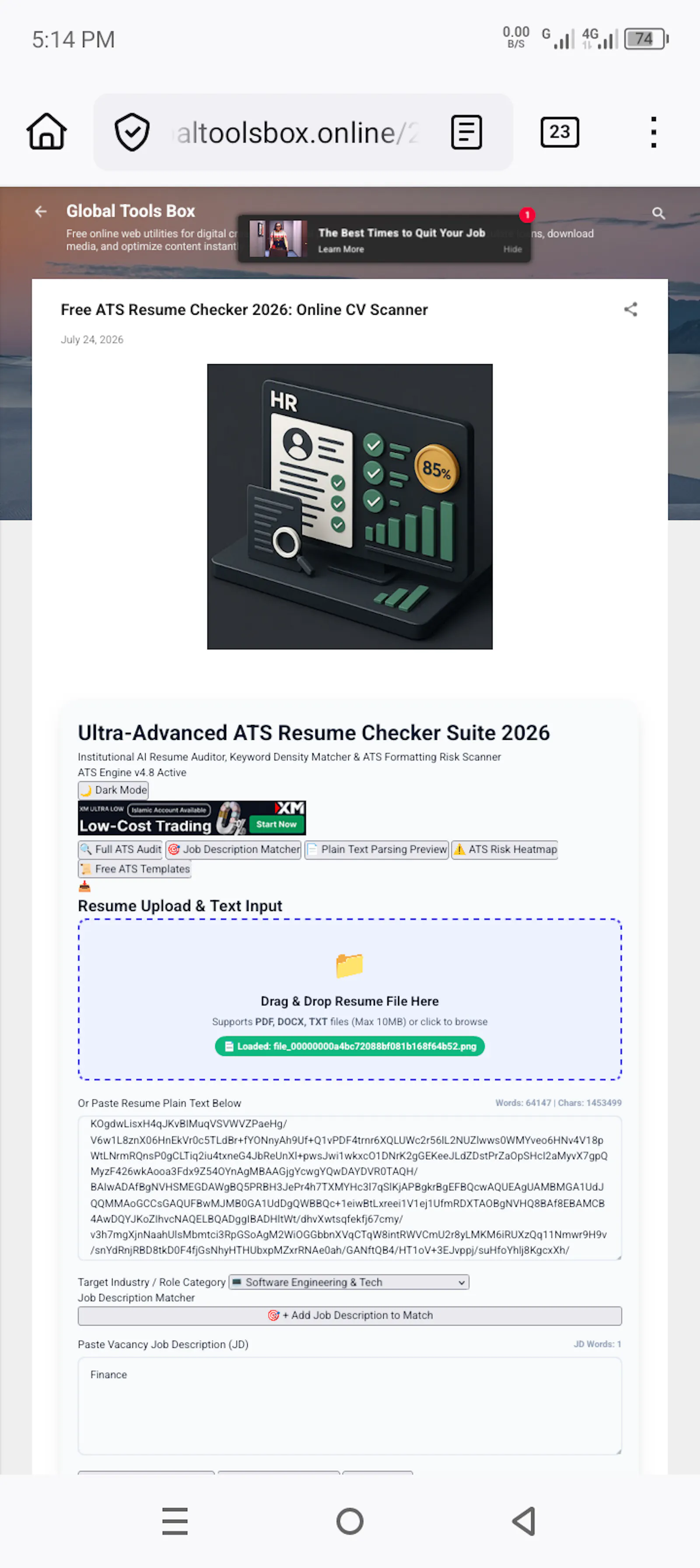 ATS Resume Checker 2026 screenshot 6