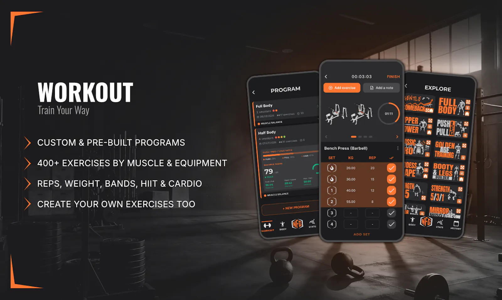 No Fuss Gym  screenshot 3