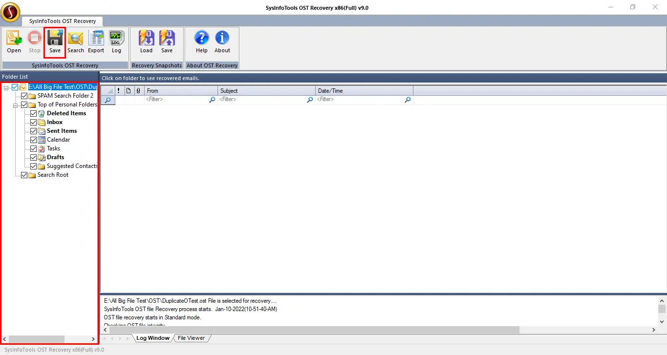 Wissel OST Recovery Tool uit - Betrouwbare oplossing om beschadigde of beschadigde OST -bestanden te herstellen media 3