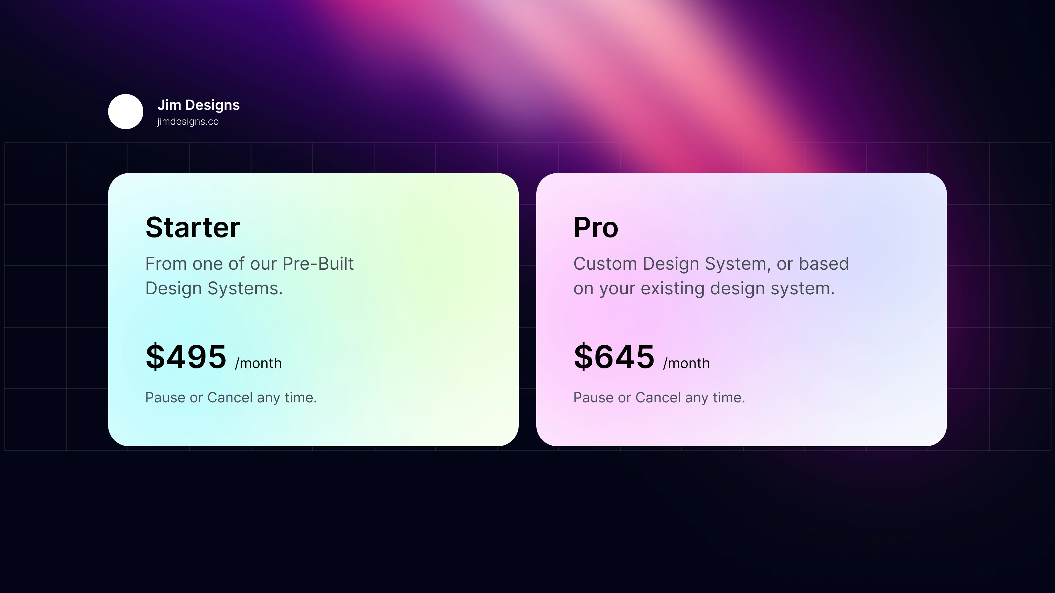 Jim Designs - SaaS ve Web Uygulamaları için Sınırsız Premium Tasarımlar medya 6