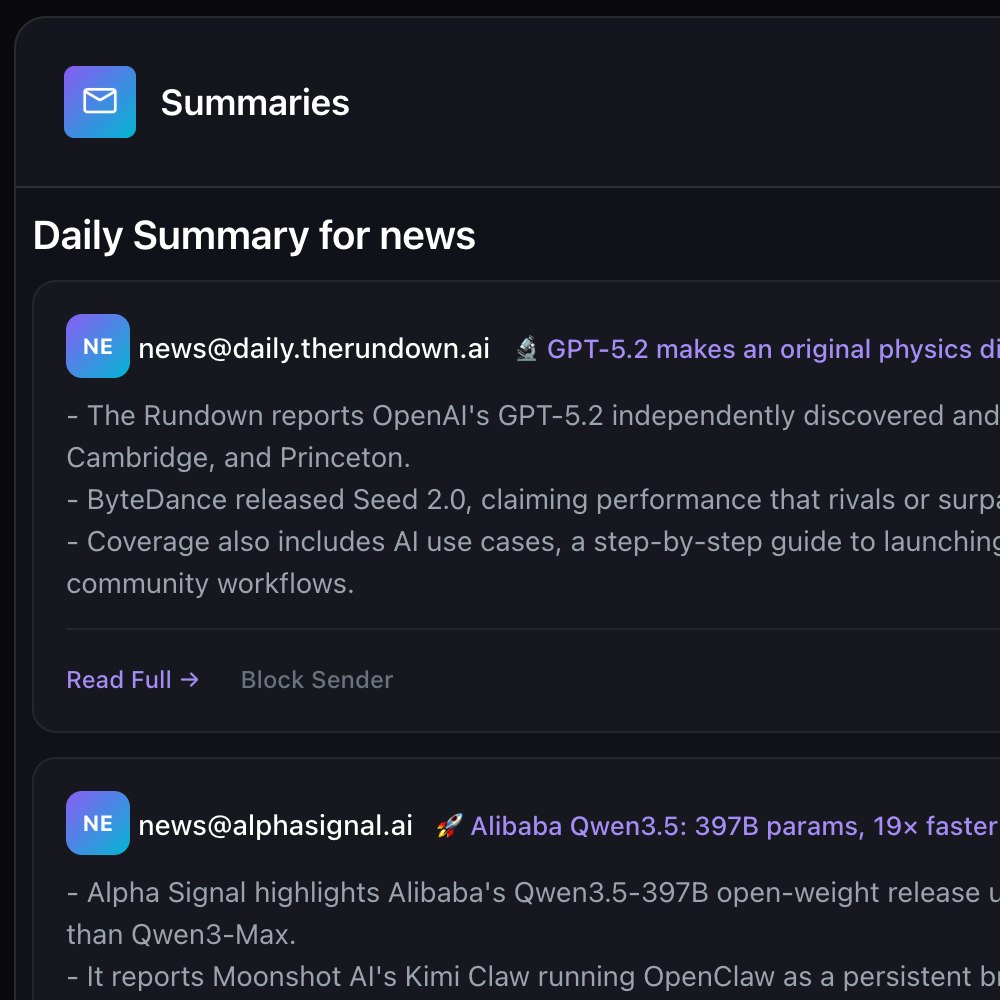 Summaries - Screenshot 3 showing product features and functionality