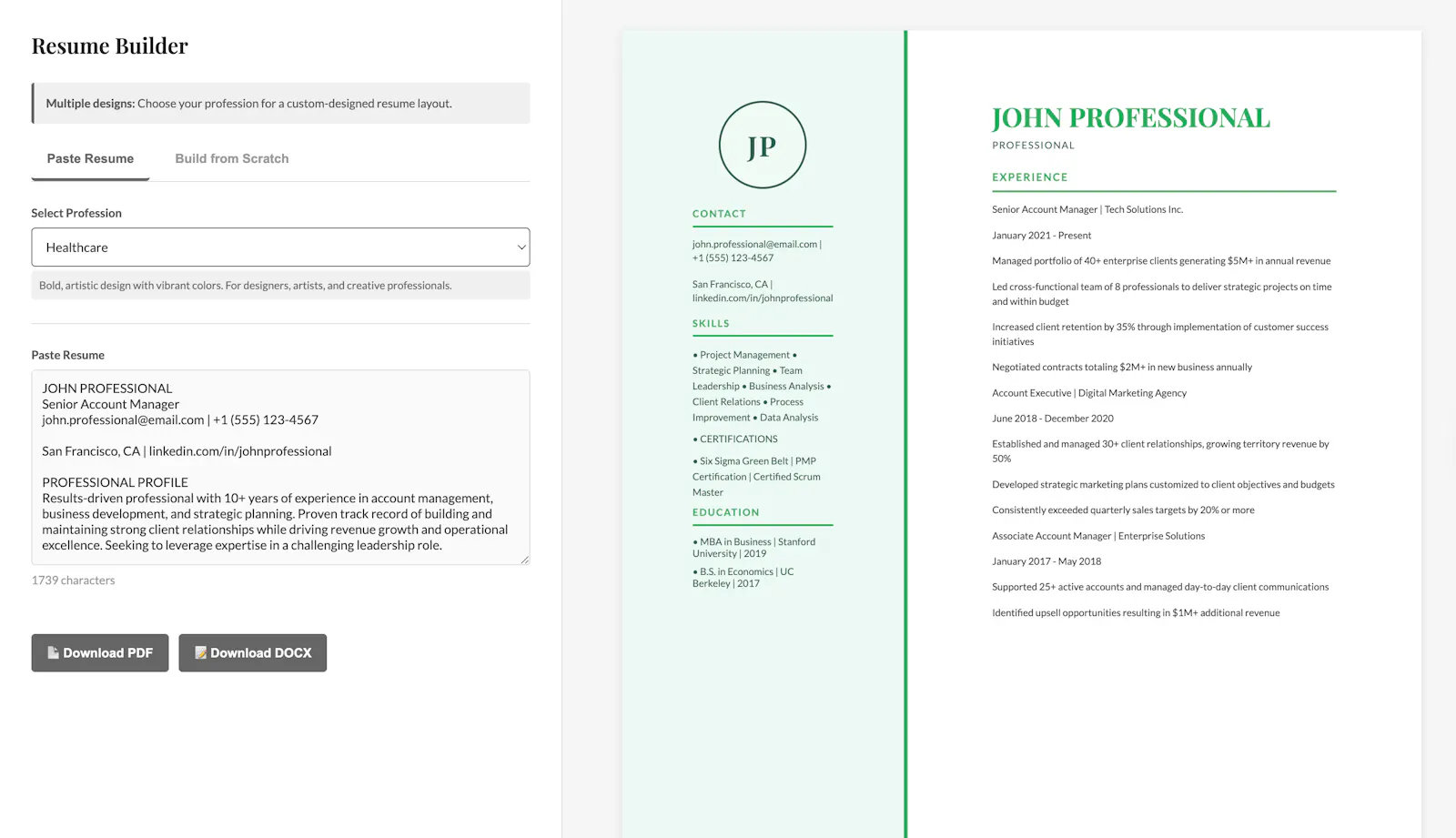 ResumeBuildFlo - Resume Builder screenshot 2