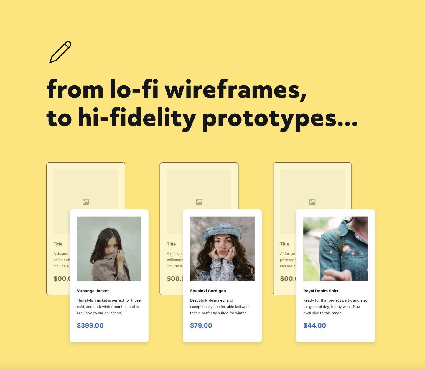 Wired - Wireframe Kit gallery image