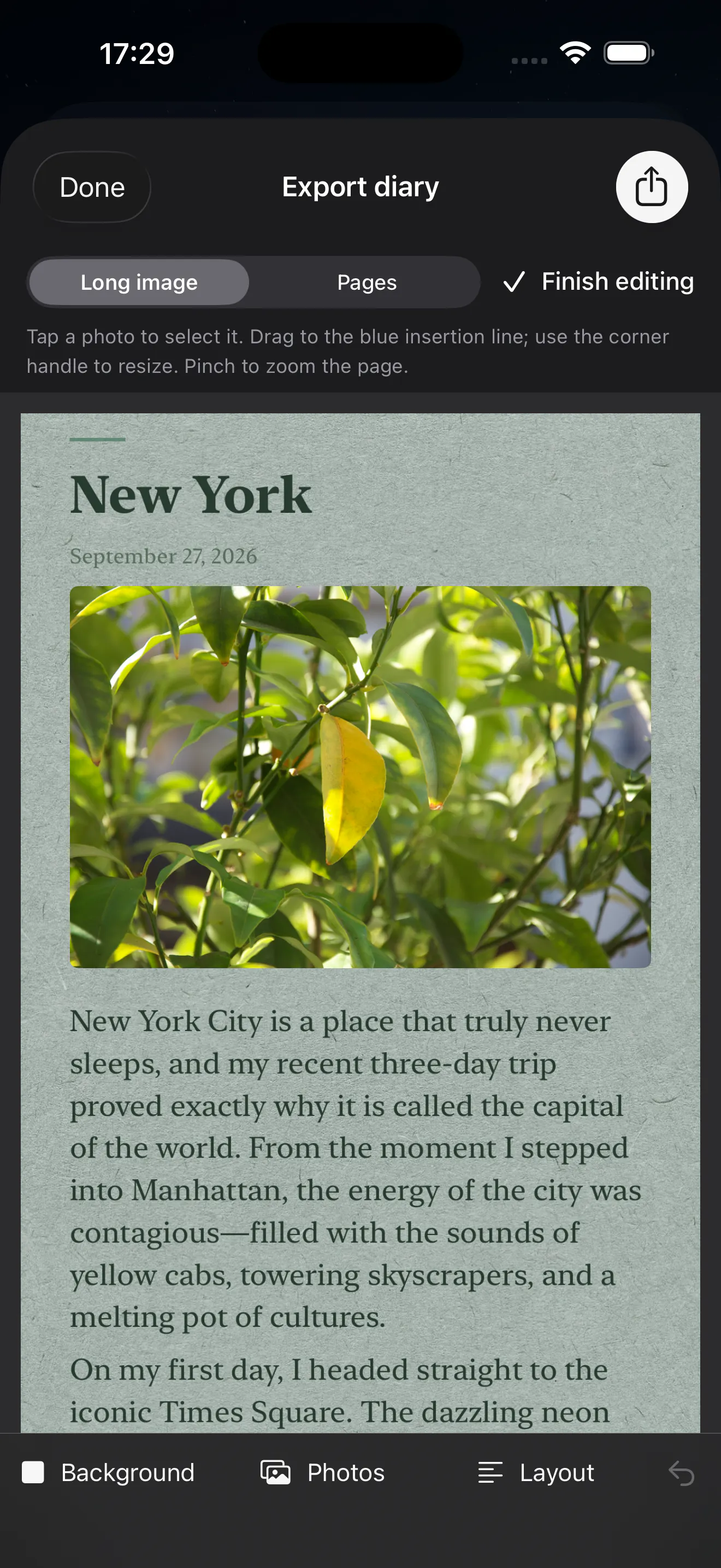 Horizon Diary gallery image