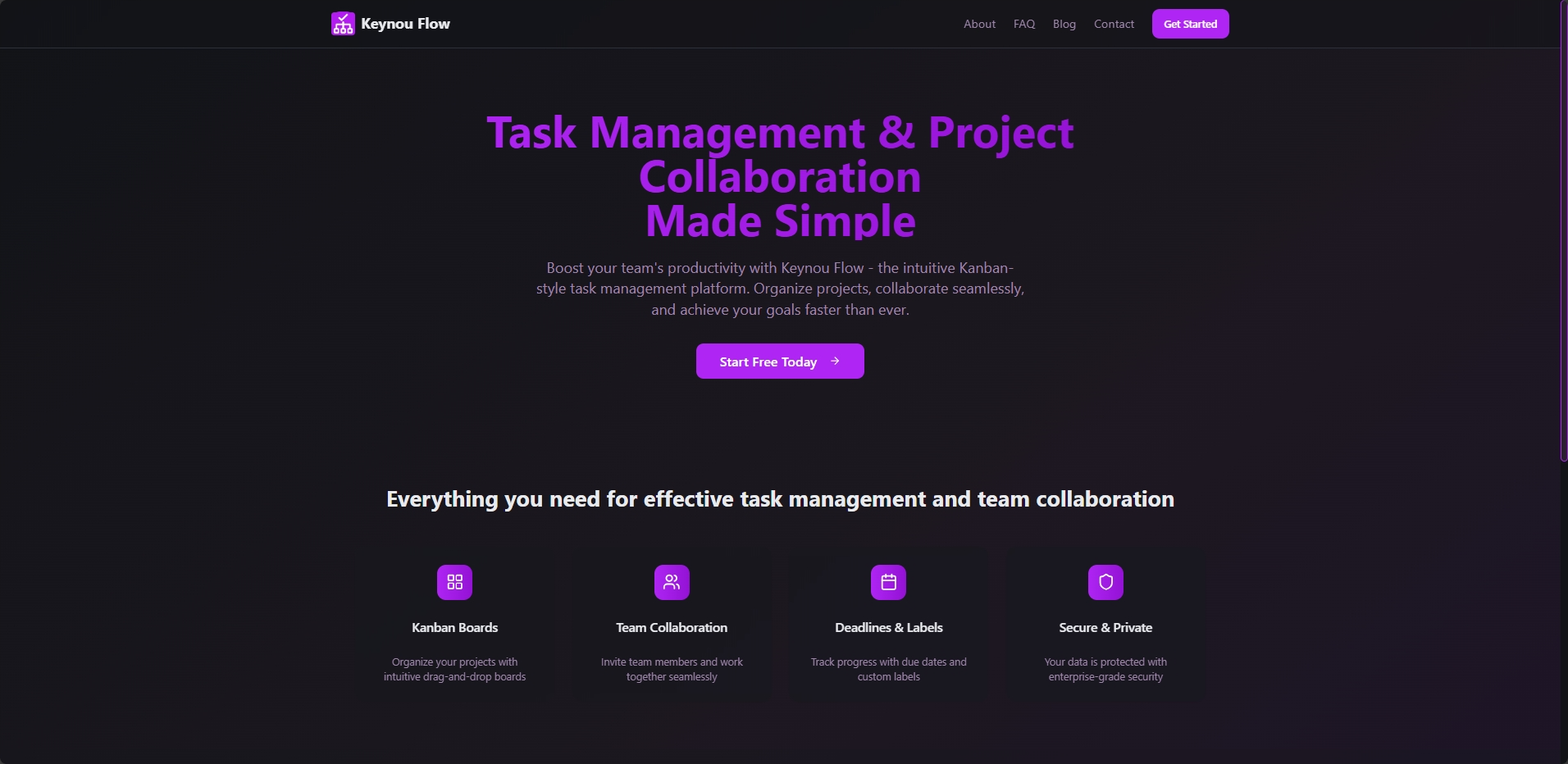Média Keynou Flux - Gestion des tâches;Plateforme de productivité |Alternative Trello 3
