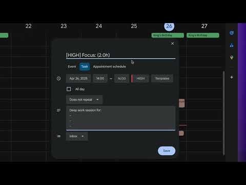 Duration for Google Tasks gallery image