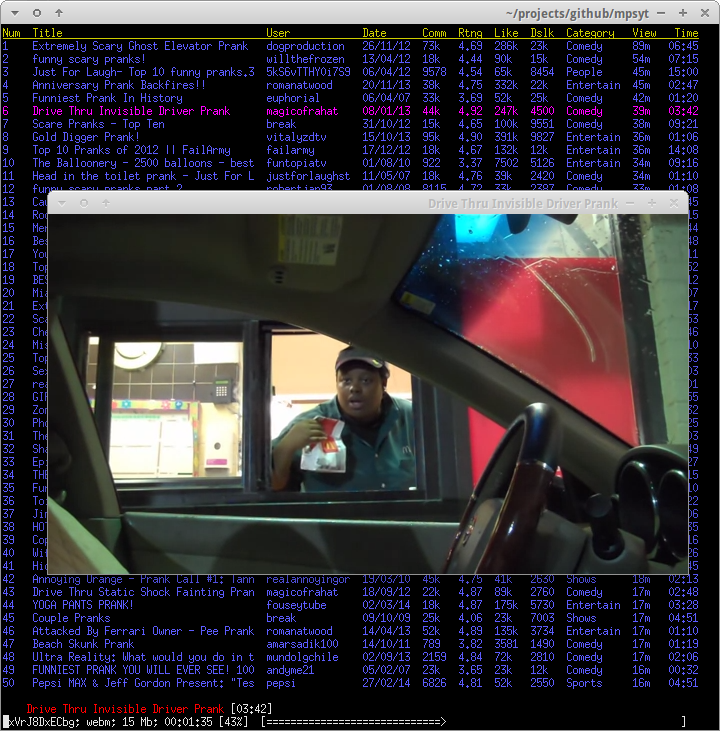 mps-youtube gallery image