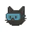 bigsmall - Fish. Swimming Cat. Widget.