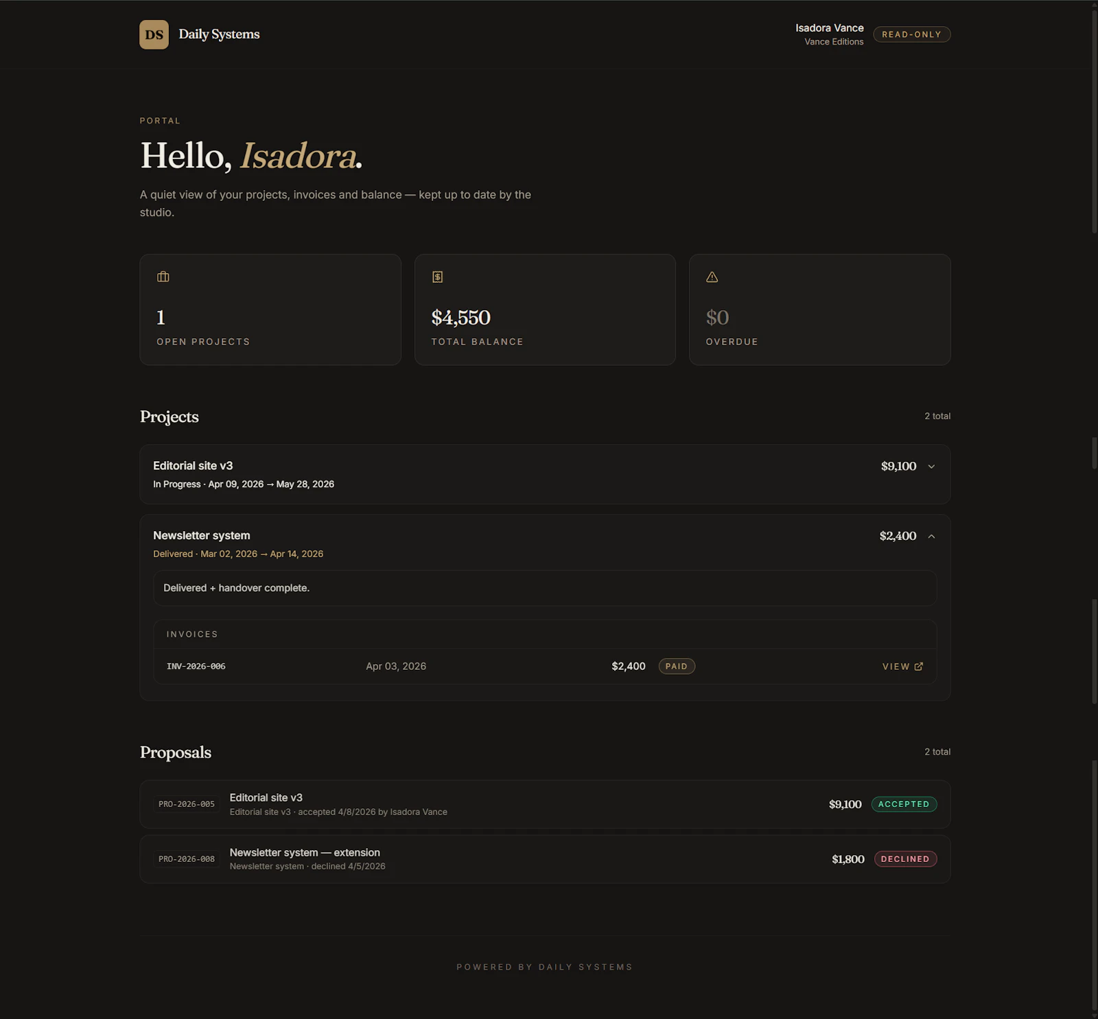Daily Systems screenshot 6