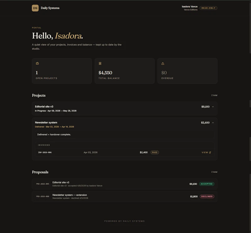 Daily Systems screenshot 6