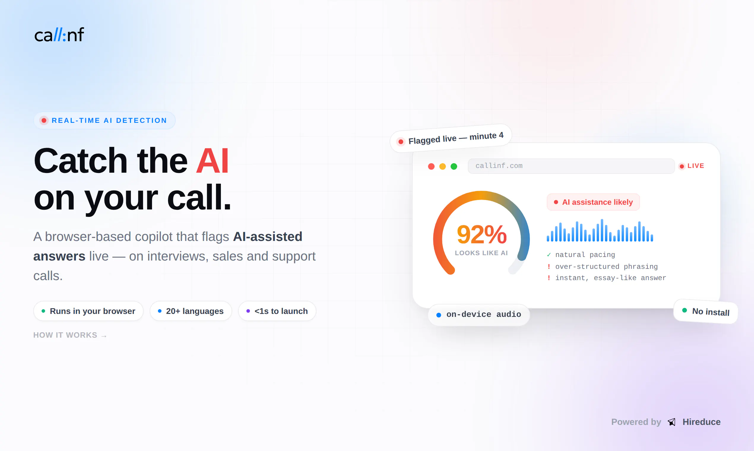 Callinf gallery image