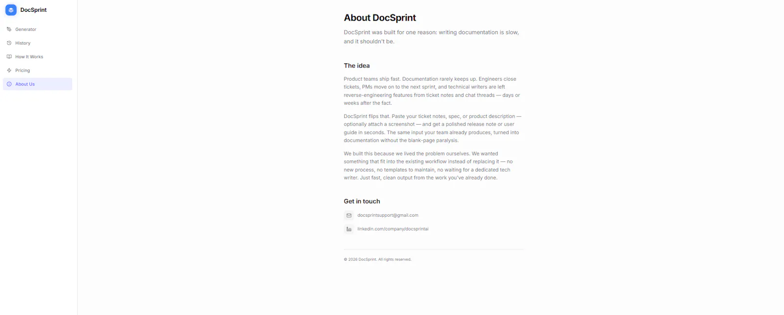 DocSprint screenshot 8