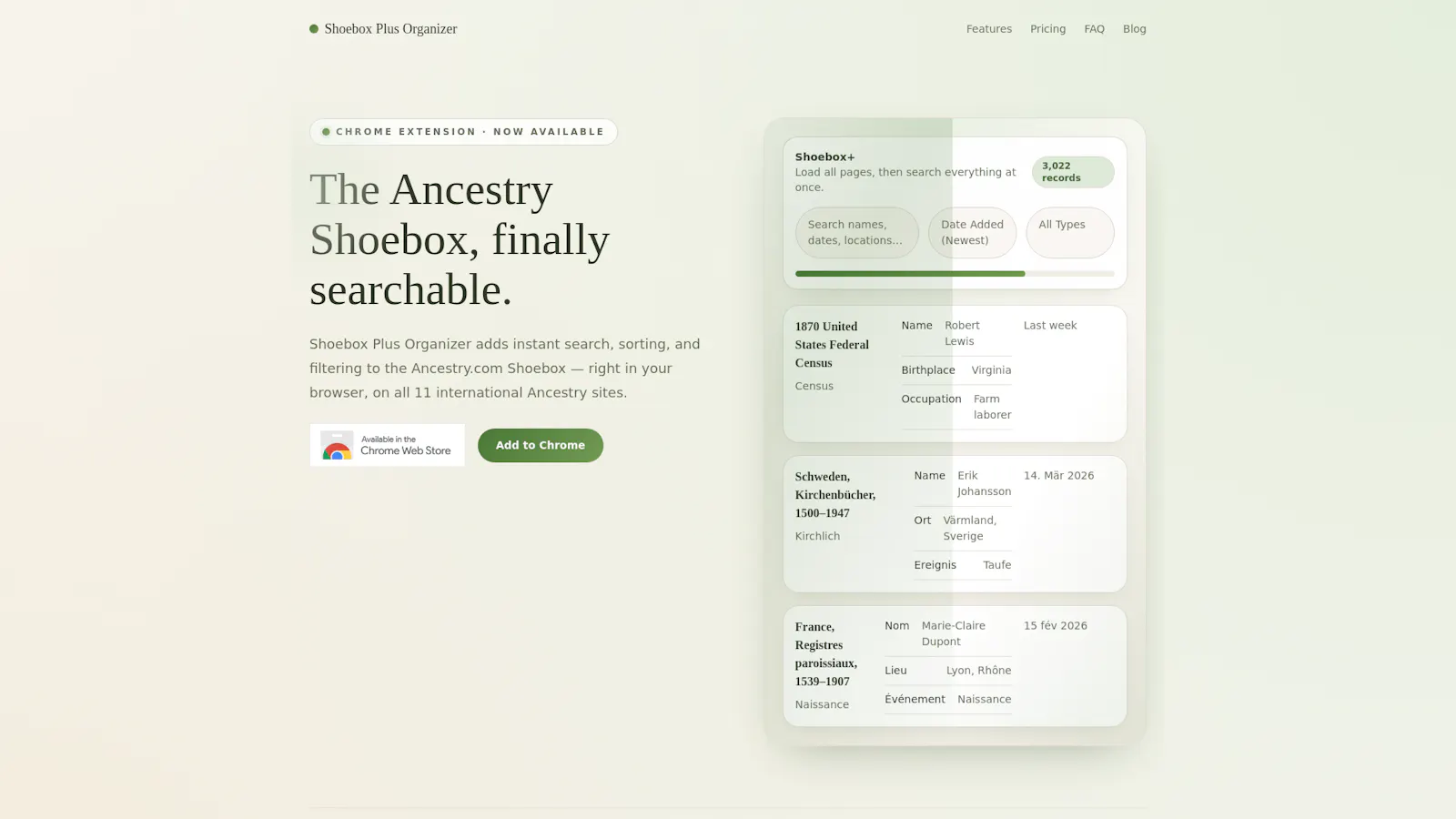 Shoebox Plus Organizer screenshot 1