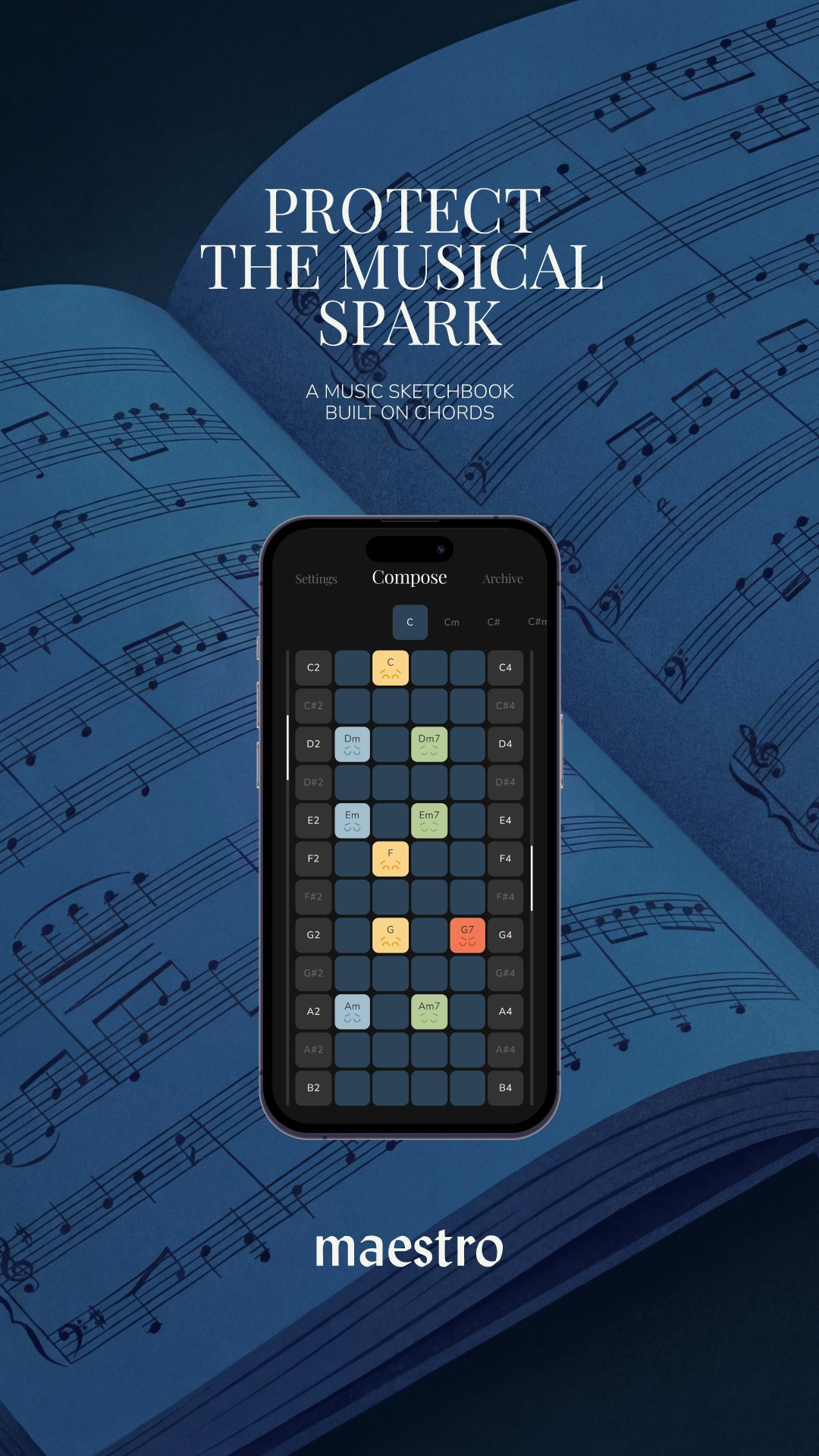 Maestro - a music composer tool media 1