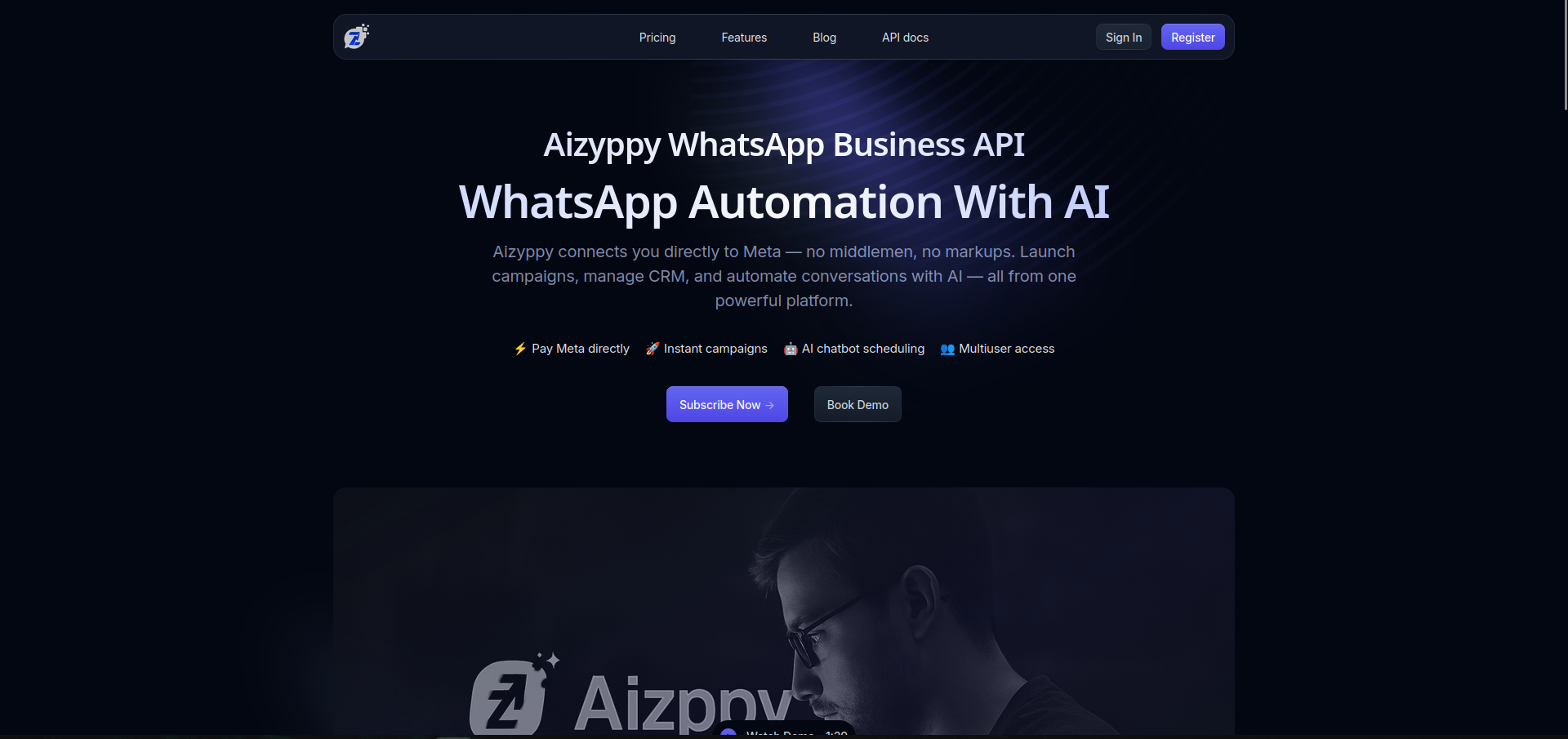 Média Aizyppy - Automatisation WhatsApp avec AI 2