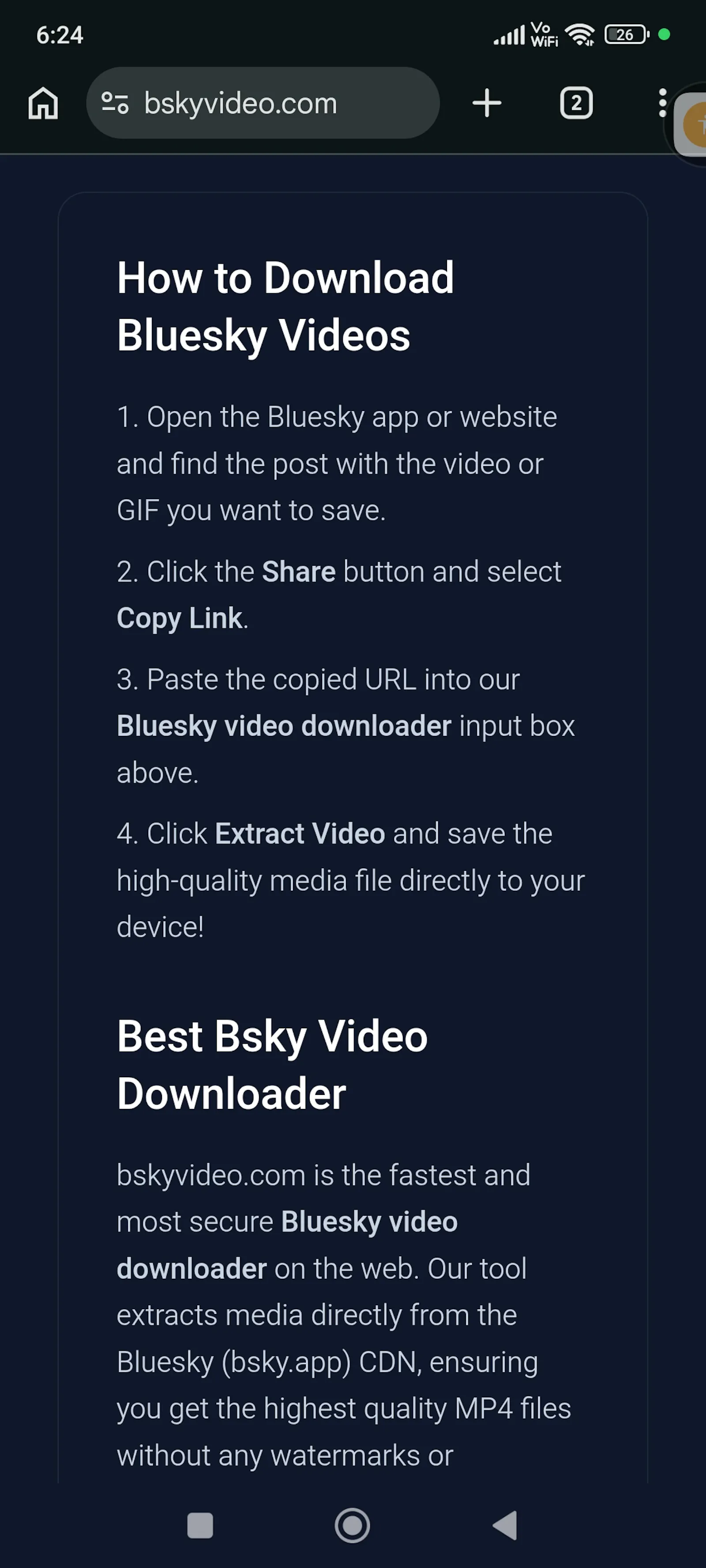 bskyvideo.com screenshot 1