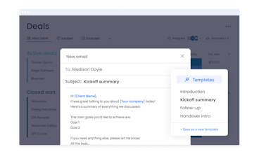 monday sales CRM gallery image