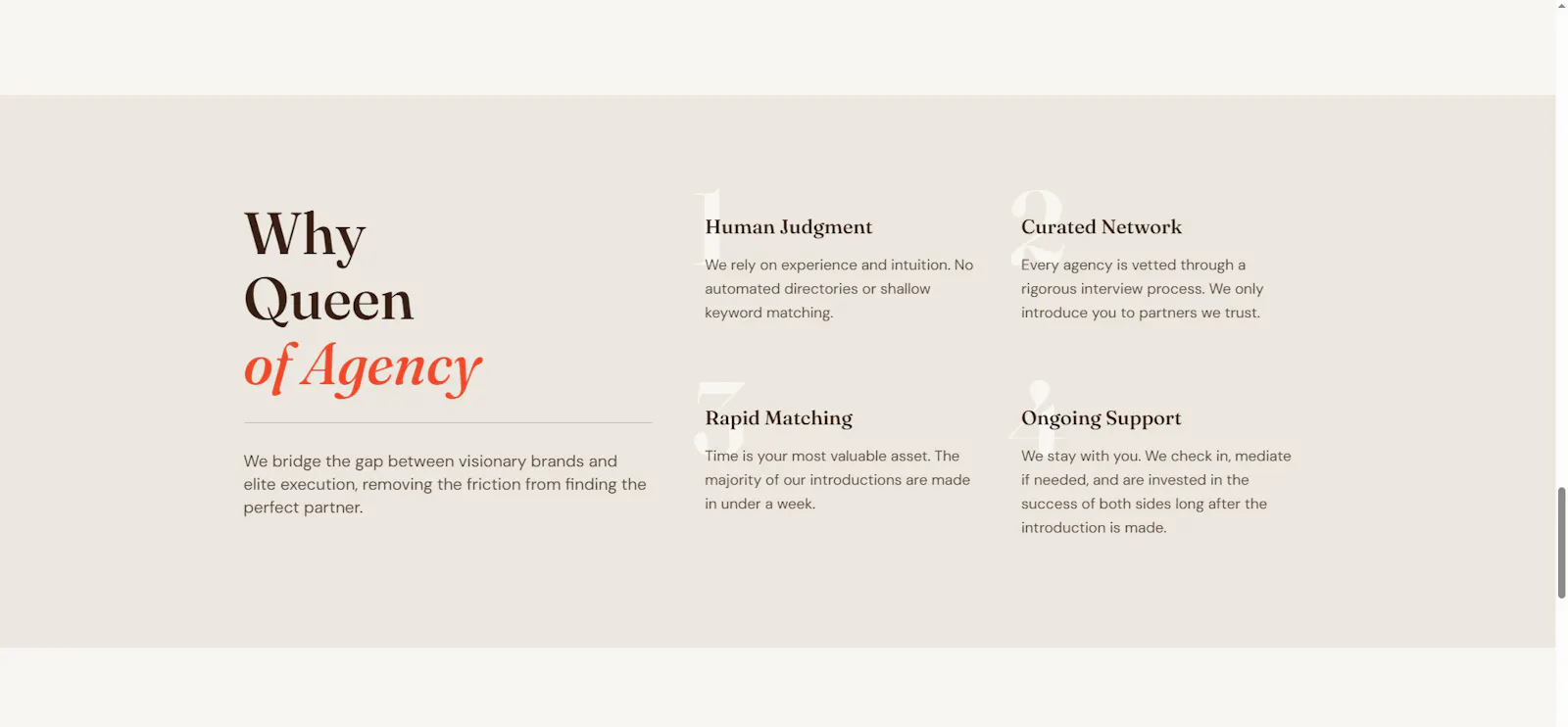 B2B Agency Matchmaker screenshot 1