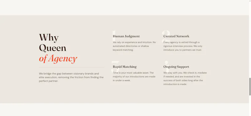 B2B Agency Matchmaker screenshot 1