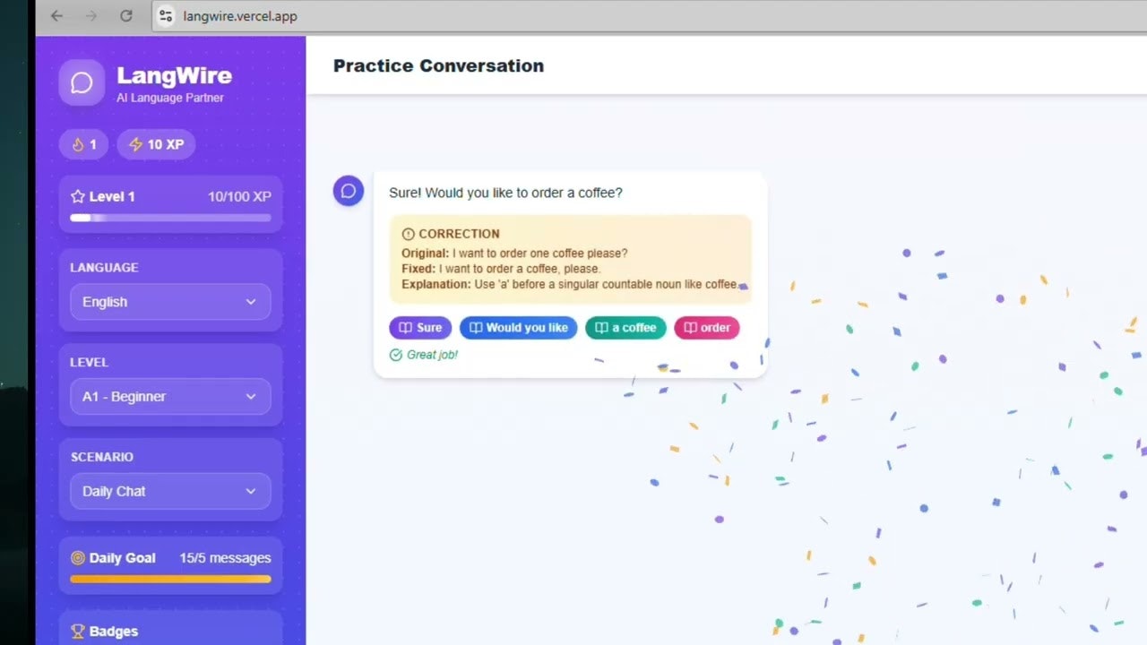 LangWire gallery image