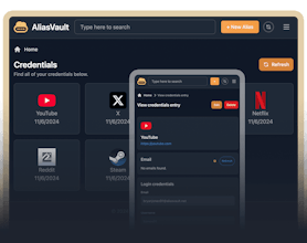 AliasVault gallery image