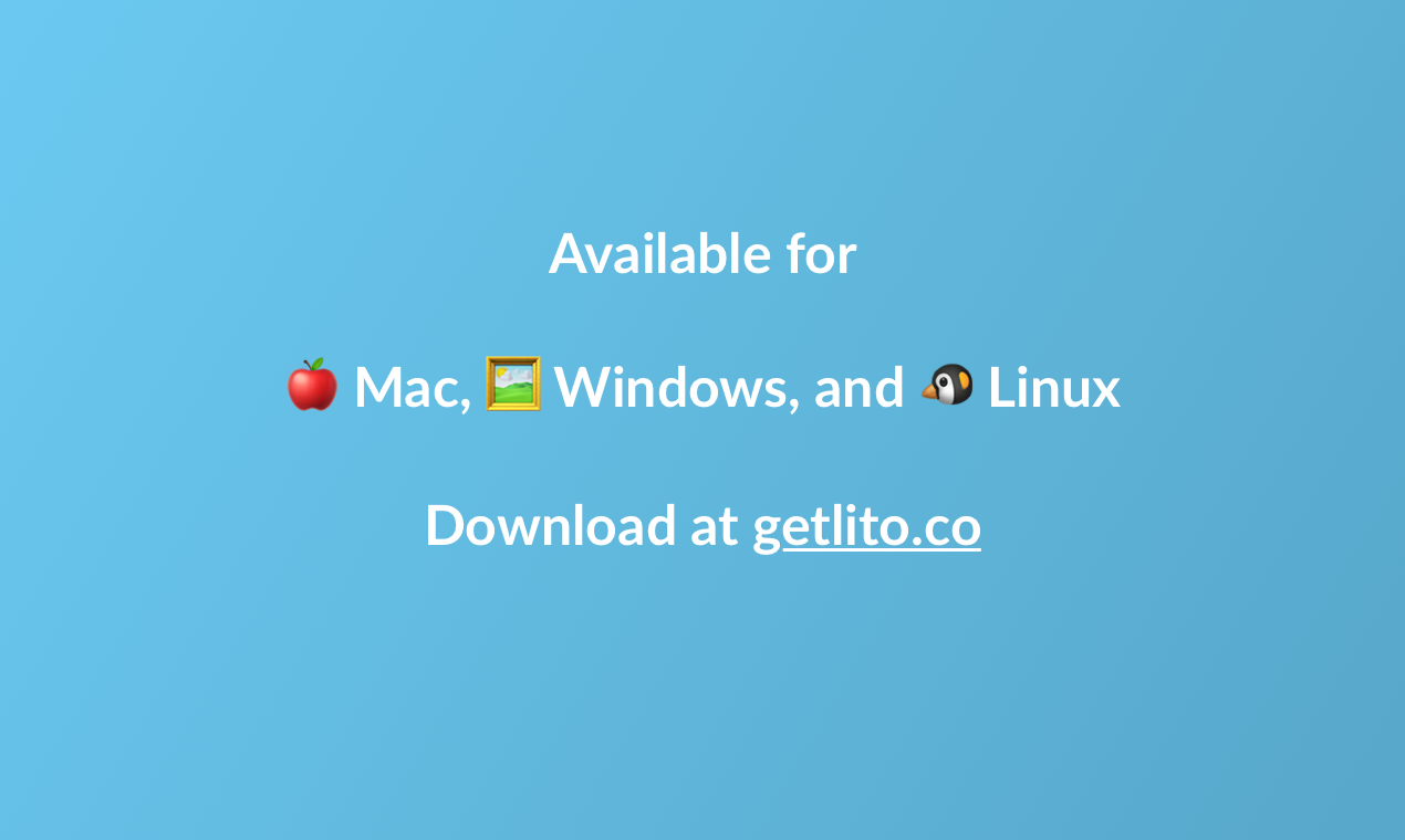 Lito for Desktop gallery image