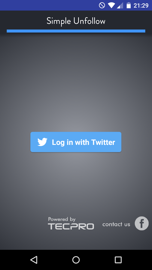 simple unfollow gallery image