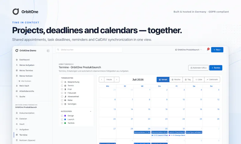 OrbitOne - Notes,Docs,Tasks,Repos,Vault screenshot 3