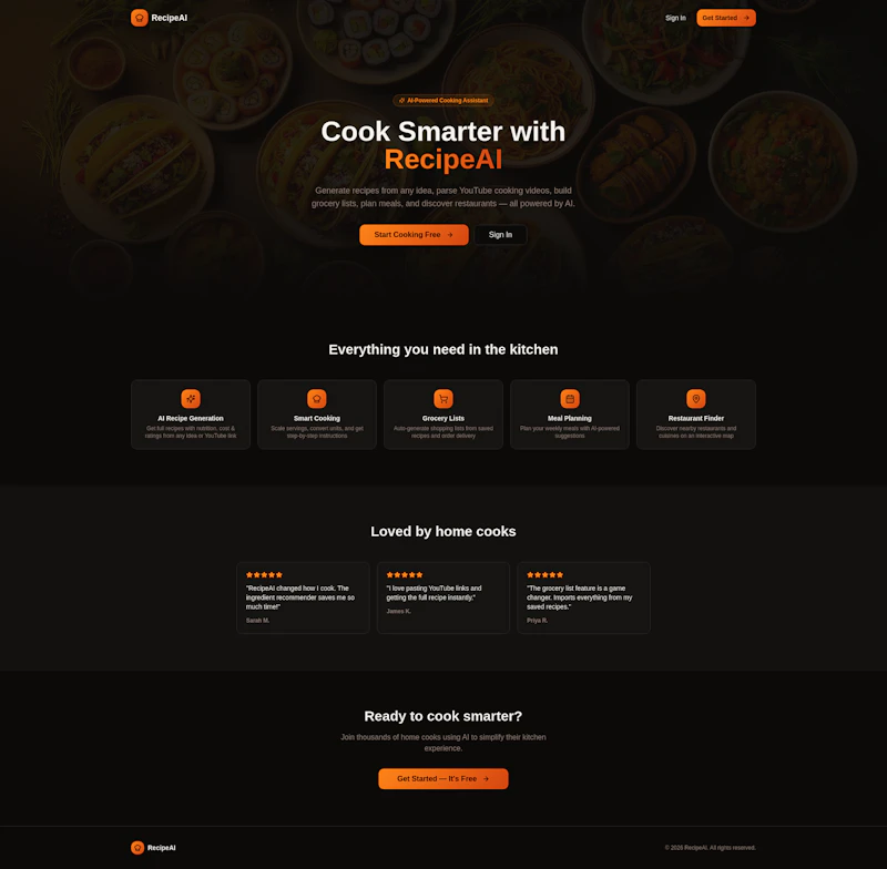 RecipeAI screenshot 3