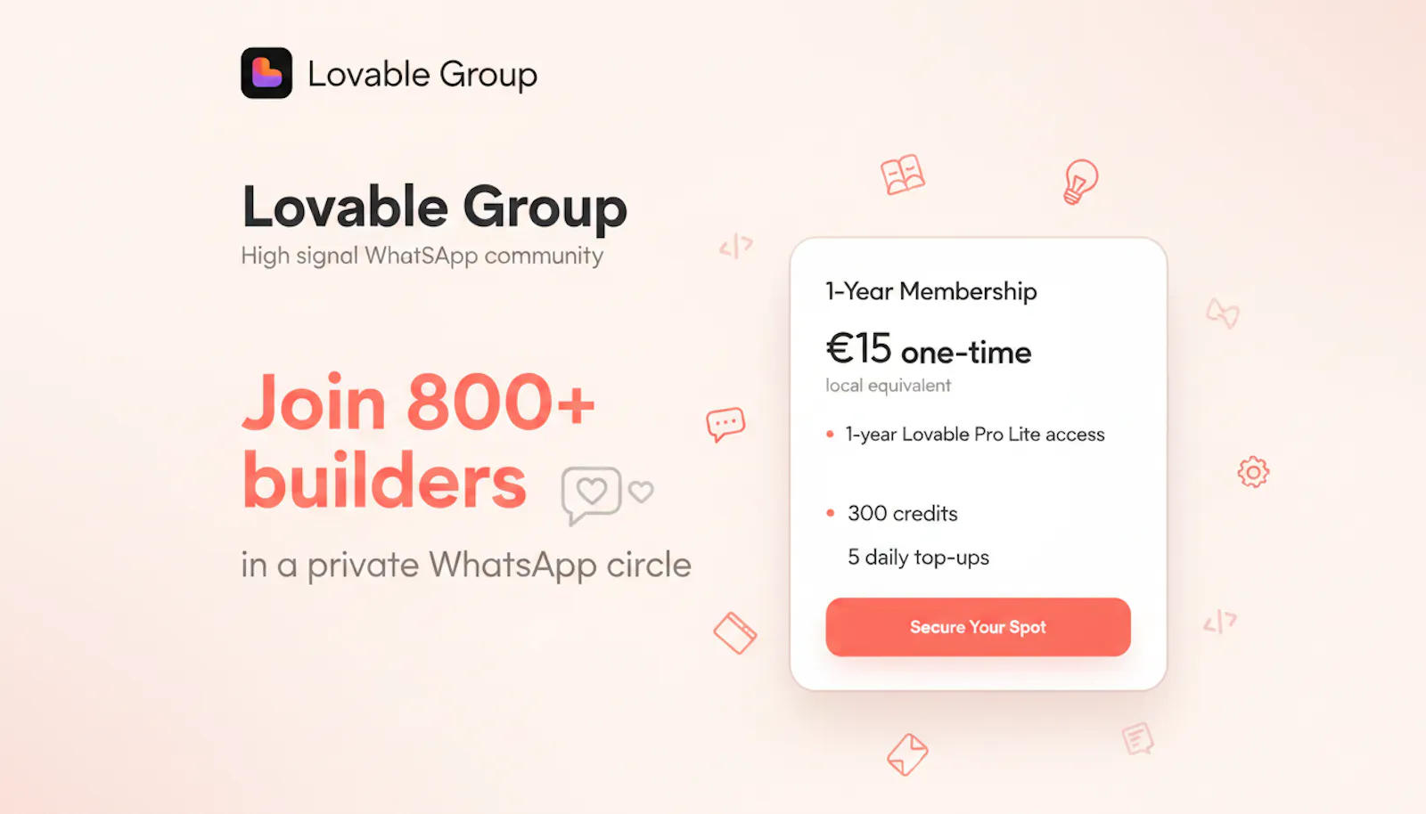 Lovable Group screenshot 1