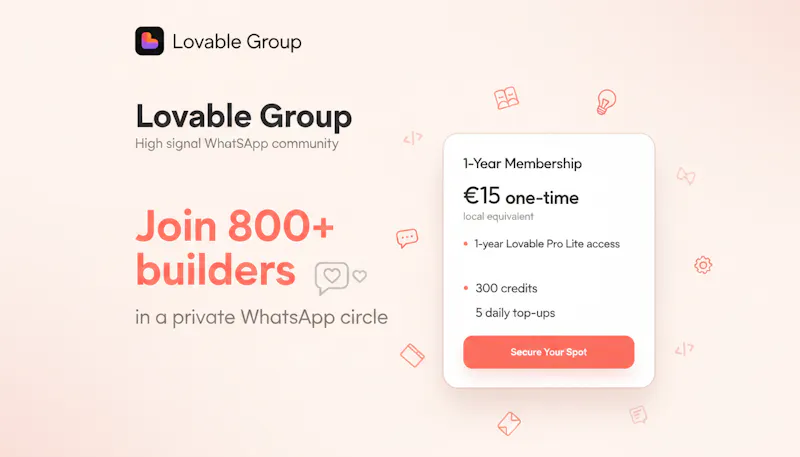 Lovable Group screenshot 1