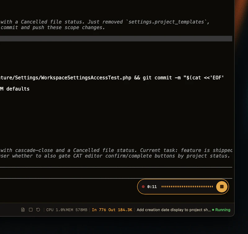 HiveTerm screenshot 3