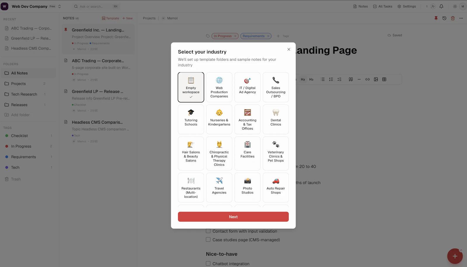 Memol screenshot 3