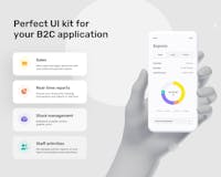 Business To Customer (B2C) Mobile UI Kit media 3