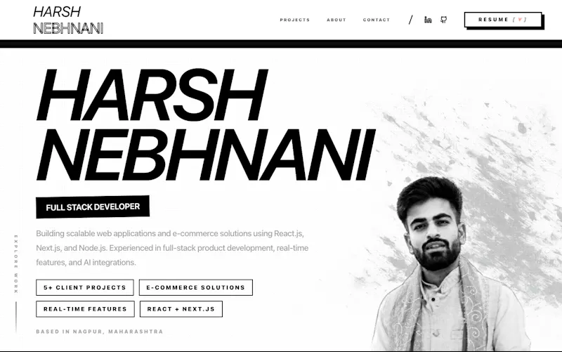 Steal This Portfolio screenshot 2