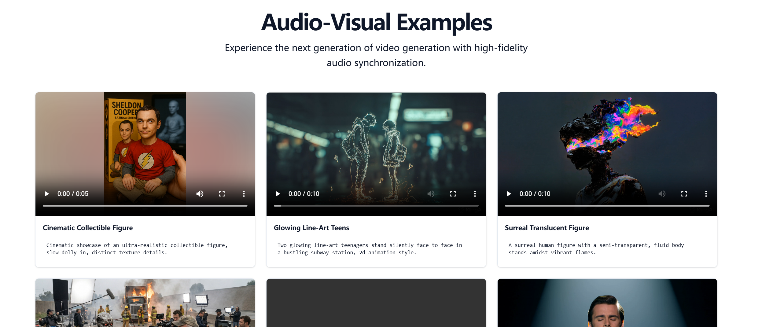 Kling 2.6 Studio gallery image