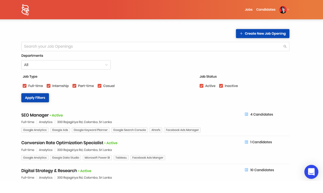 Rooster Recruitment Platform gallery image