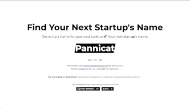 Find Your Next Startup's Name gallery image