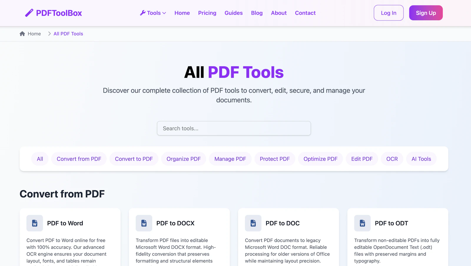 Toolscase PDF Tools screenshot 2