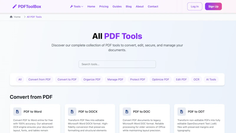 Toolscase PDF Tools screenshot 2