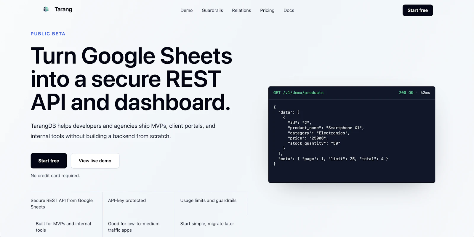 TarangDB screenshot 5